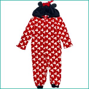 Mickey Shadow Kids Winter Overall - Red