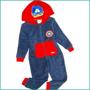 Avengers Kids Winter Overall  - Blue Red