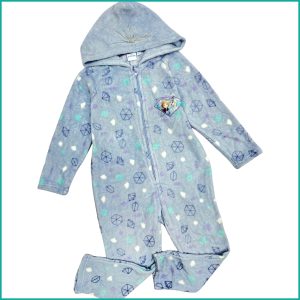 Disney Frozen Kids Winter Overall  - Blue