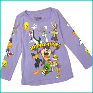 Looney Tunes Kids T-Shirt - Purple