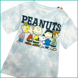 Peanuts Gang Kids Cotton T-Shirt - Grey