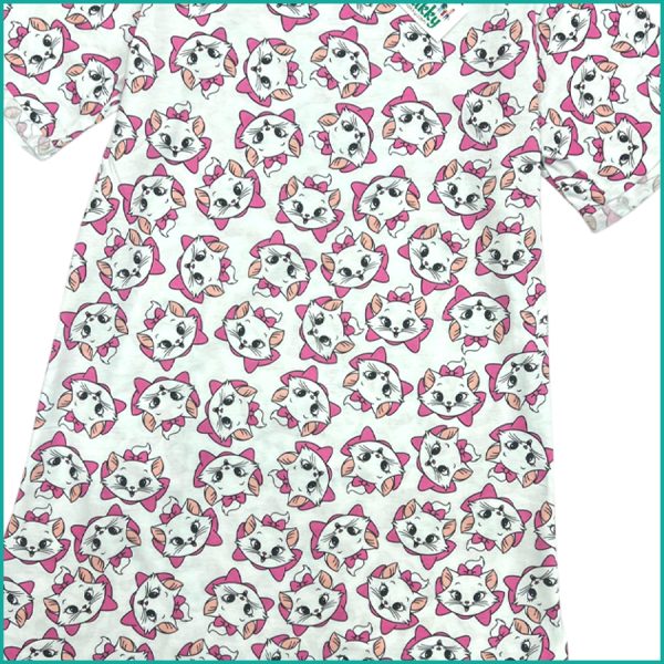 Hello Kitty Ladies Cotton Dress - White - Image 2