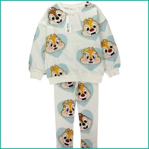 Chip n Dale Girls Winter Training Suit - White