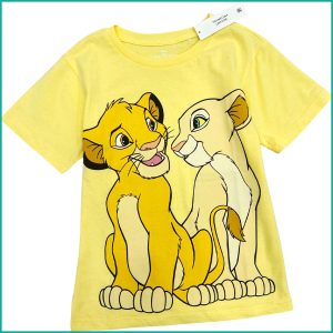 The Lion King Kids Cotton T-Shirt - Yellow