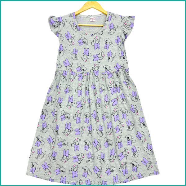 Cute Minnie Ladies Dress Japanese - Grey