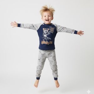 Hit Snooze Full Sleeves Cotton Pajama set - Gray