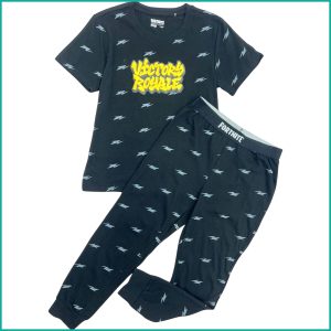 Fortnite Victory Boys Cotton Pajama Set - Blue