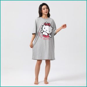Hello Kitty Ladies Dress - Grey