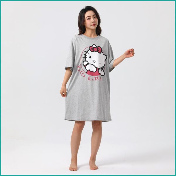 Hello Kitty Ladies Dress - Grey