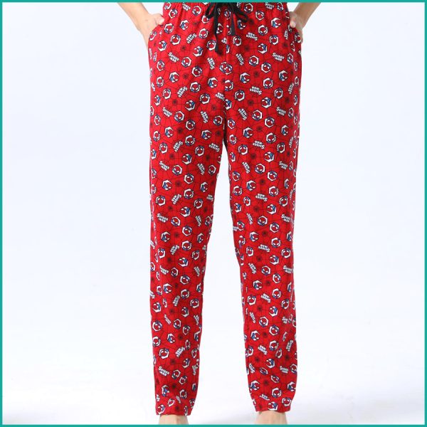 Spiderman Men's Cotton Pant - Red