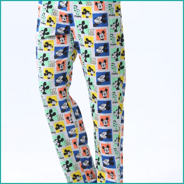 Mickey Men's Cotton Pant - Multicolor - Image 2