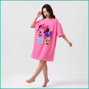 Minnie Daisy Ladies Dress - Hot Pink
