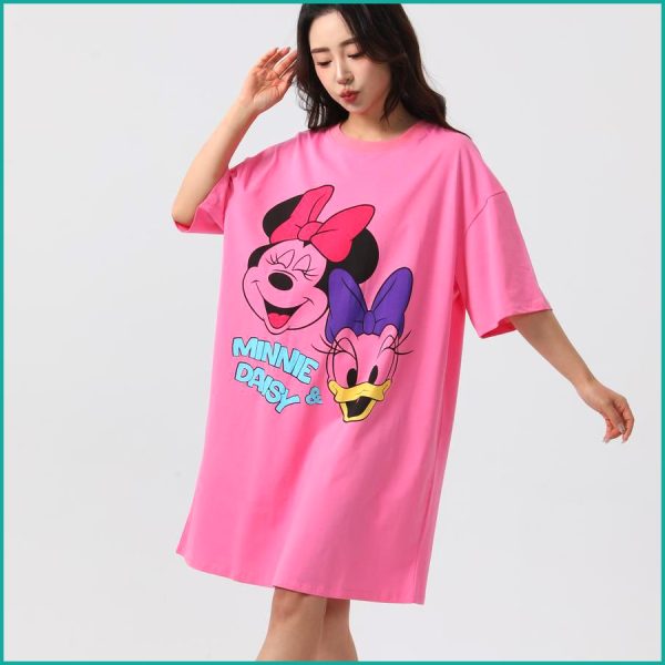 Minnie Daisy Ladies Dress - Hot Pink - Image 2