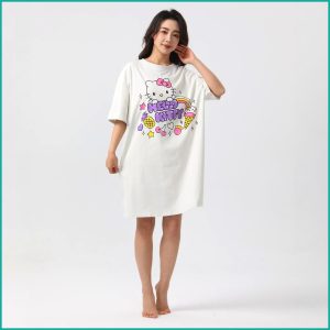 Hello Kitty Ladies Dress - White