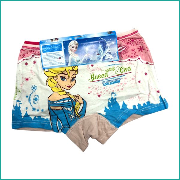 Frozen Princess Kids Underwear (Pack of 2 Pcs) - White - Image 3