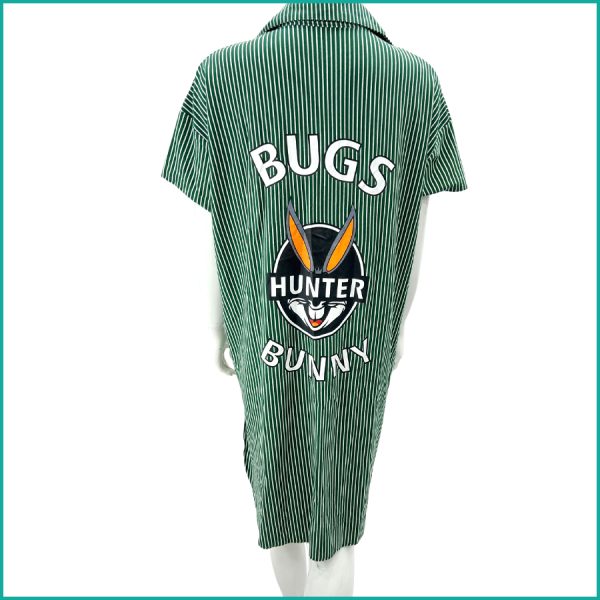 Hunter Bugs Bunny Ladies Dress - Green - Image 3