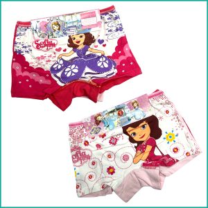 Sofia Kids Underwear (Pack of 2 Pcs) - Red