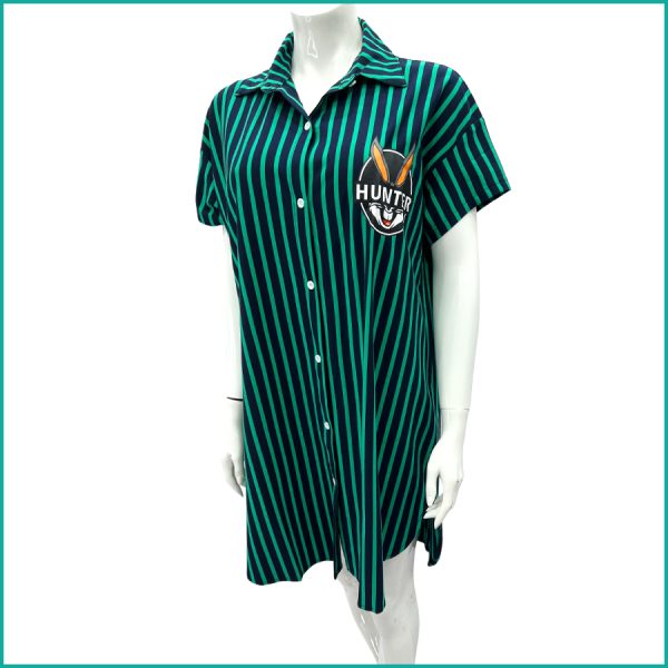 Hunter Bugs Bunny Ladies Dress - Green Black - Image 2