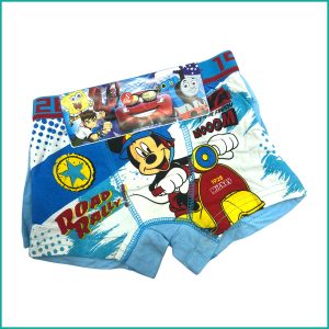 Mickey Ride Kids Underwear (Pack of 2 Pcs) - Blue
