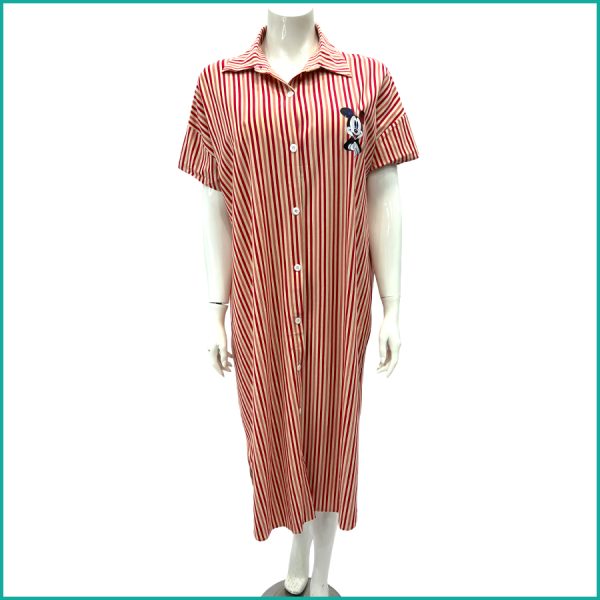 Mickey Mouse Frame Ladies Dress - Orange