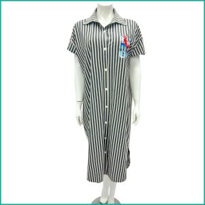 Flamingo Ladies Dress - Grey