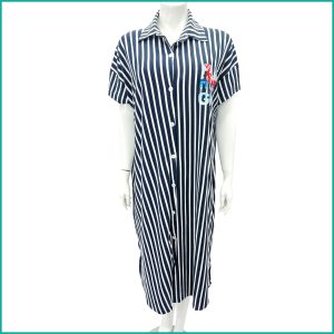 Flamingo Ladies Dress - Black White