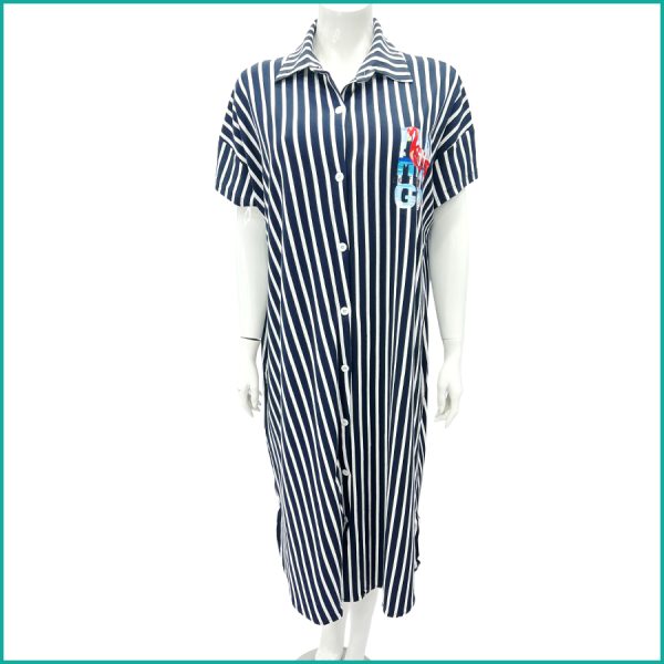 Flamingo Ladies Dress - Black White