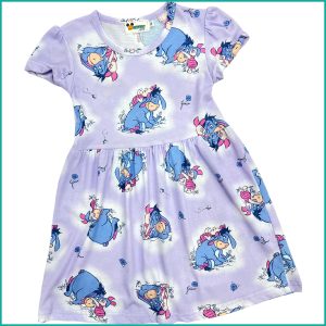 Eeyore Love Girls Dress - Purple