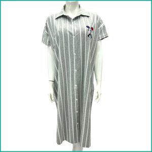 Mickey Mouse Frame Ladies Dress - Grey