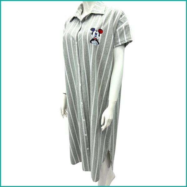 Mickey Mouse Frame Ladies Dress - Grey - Image 2
