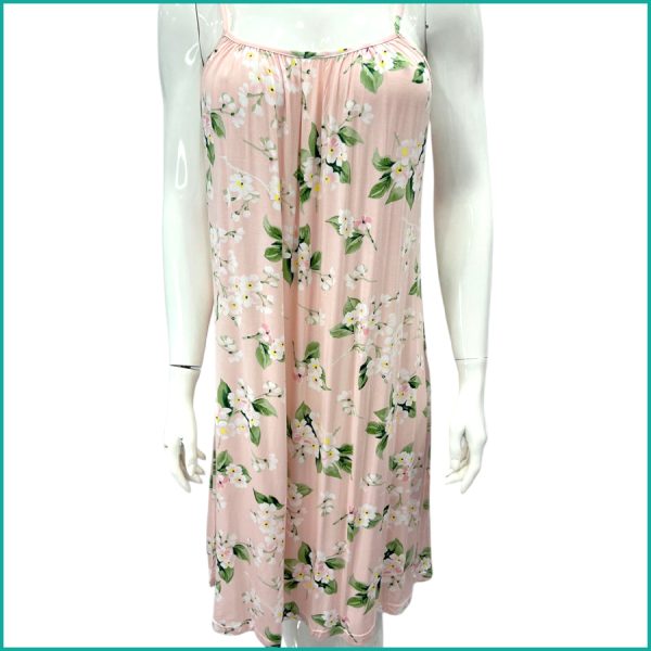 Floral Ladies Halfer Linen Cotton - Pink - Image 2