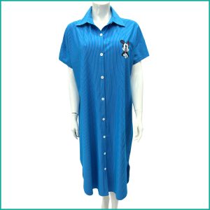 Mickey Mouse Frame Ladies Dress - Blue