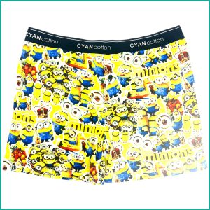Happy Minions Men's Boxer - Yellow