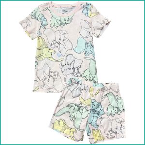 Disney Dumbo Girls Shorts Set - Grey