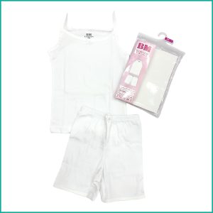 Plain Girls Cotton Underwear - White