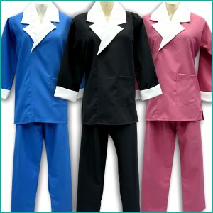 Uniforms Kreb Full Sleeves قصير يونيفورم كريب - Blue Black Pink
