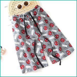 Marvel Spiderman Men's Cotton Shorts - Grey