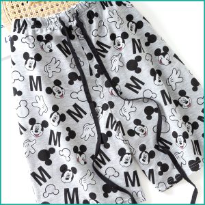 Mickey M Men's Cotton Shorts - Grey