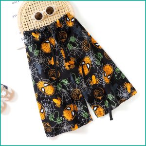 Spiderman Halloween Men's Shorts - Black