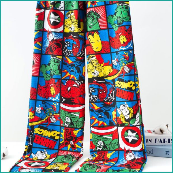 Marvel Comic Men's Cotton Pant - Multicolor - Image 2