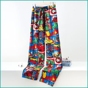Marvel Comic Men's Cotton Pant - Multicolor