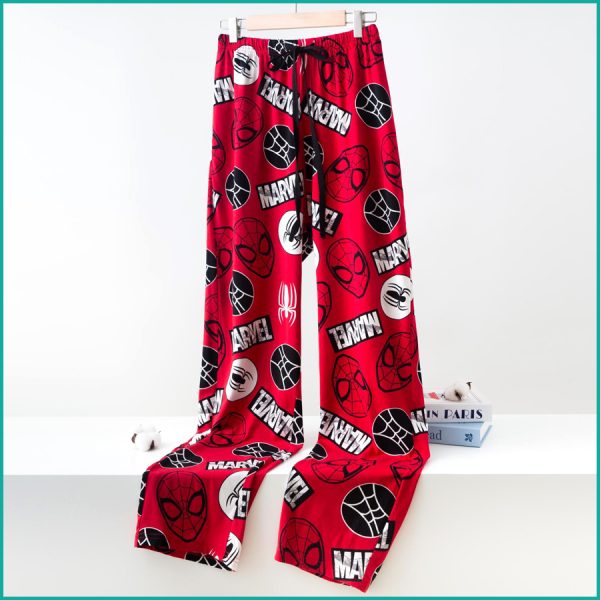 Marvel Mask Men's Cotton Pant - Red