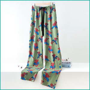 Spiderman Men's Cotton Pant - Green