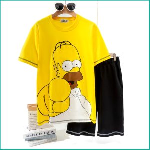 Simpson Men's Shorts Set - Yellow