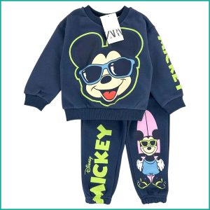Smart Mickey Boys Winter Training Suit ZARA - Blue