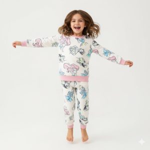 All Princess Girls Winter Training Suit - White