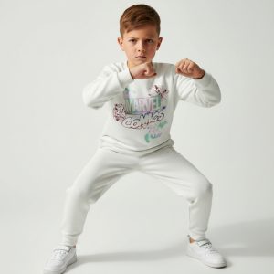 Marvel Comic Boys Winter Training Suit - White