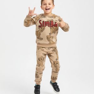 Simba Boys Winter Training Suit - Brown