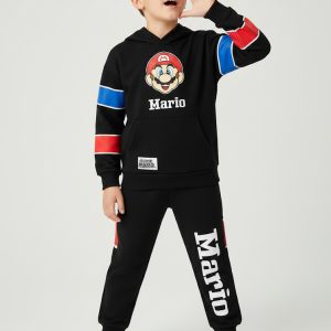 Mario Boys Winter Training Suit - Black