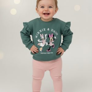 Minnie Daisy Infant Girls Winter Training Suit - Green